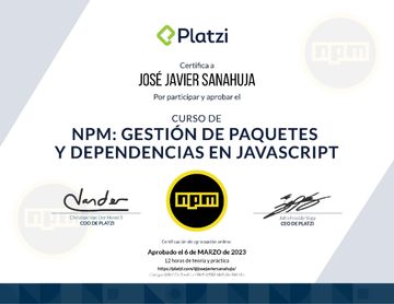 Npm 1